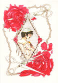 Traditional inking and ecoline